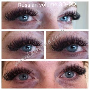Russian Volume mink eyelash extensions 3D – 9D